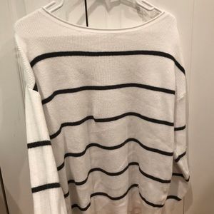 garage striped sweater
